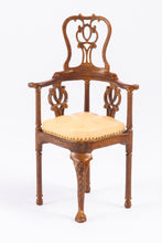 Load image into Gallery viewer, Terrific Corner Chair Upholstered by Gail Steffey