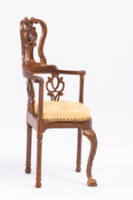 Load image into Gallery viewer, Terrific Corner Chair Upholstered by Gail Steffey