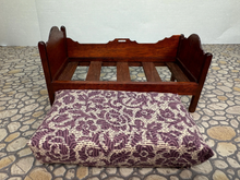 Load image into Gallery viewer, Vintage Artisan Paul Ki-kydd - Escutcheon Handmade Wooden Daybed With Mattress England UK