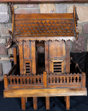 Load image into Gallery viewer, Asian Wooden Dollhouse