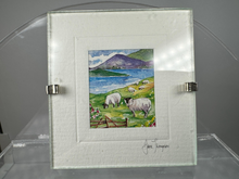 Load image into Gallery viewer, Vintage Artist Jane Thompson Mini Ireland Irish Countryside Signed Original Painting