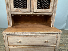 Load image into Gallery viewer, Artisan Fred Cobbs Signed Kitchen Hutch Wire Doors