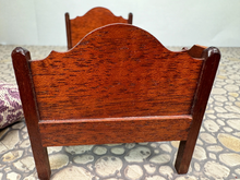 Load image into Gallery viewer, Vintage Artisan Paul Ki-kydd - Escutcheon Handmade Wooden Daybed With Mattress England UK