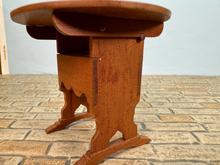 Load image into Gallery viewer, Vintage Artisan Carl Anderson Handmade Tilt Top Table / Chair