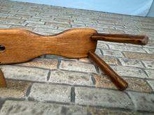 Load image into Gallery viewer, Artisan Handmade Sir Thomas Thumb Vintage Shaving Horse Woodworking Tool