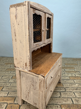 Load image into Gallery viewer, Artisan Fred Cobbs Signed Kitchen Hutch Wire Doors