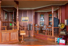 Load image into Gallery viewer, Hotel Lobby Roombox Made by Peter Kendall in Nic Nichols Class