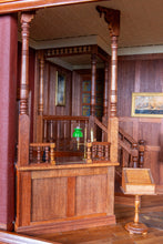 Load image into Gallery viewer, Hotel Lobby Roombox Made by Peter Kendall in Nic Nichols Class