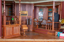 Load image into Gallery viewer, Hotel Lobby Roombox Made by Peter Kendall in Nic Nichols Class