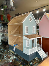 Load image into Gallery viewer, Christy's Cottage - Blue & White Dollhouse