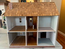 Load image into Gallery viewer, Nine Room Decorated Front Opening Dollhouse