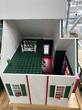 Load image into Gallery viewer, Christmas Decorated Dollhouse (Electrified)