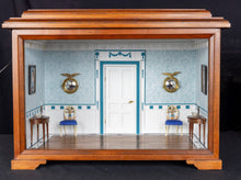 Load image into Gallery viewer, Peter Kendall - Samuel McIntire House Entrance Hall Roombox with Roger Gutheil Roombox