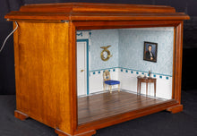 Load image into Gallery viewer, Peter Kendall - Samuel McIntire House Entrance Hall Roombox with Roger Gutheil Roombox