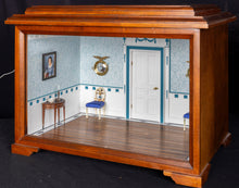 Load image into Gallery viewer, Peter Kendall - Samuel McIntire House Entrance Hall Roombox with Roger Gutheil Roombox