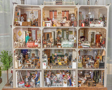 Load image into Gallery viewer, Row Of 3 Houses By Ursula Sauerberg