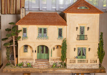 Load image into Gallery viewer, Spanish / Mediterranean Dollhouse By Ursula Sauerberg
