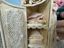 Load image into Gallery viewer, Dollhouse Miniature ~  Artisan Handmade Decorated Women's Wardrobe
