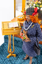 Load image into Gallery viewer, Handmade OOAK Church Doll with Pulpit in Case, Wonderful Doll
