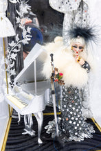 Load image into Gallery viewer, Terrific Hand Sculpted Woman with Piano - From Smith Estate