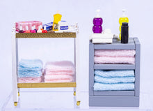 Load image into Gallery viewer, Terrific Hair Salon with Hand Sculpted Dolls & Accessories - From Ursula Sauerberg Estate