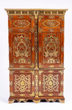 Load image into Gallery viewer, Dollhouse Miniature ~ Incredible Wardrobe with Brass by Rohit Khanna of India - From the Estate of Lee Lefkowitz