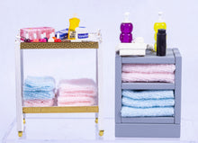 Load image into Gallery viewer, Dollhouse Miniature  ~ Terrific Hair Salon with Hand Sculpted Dolls & Accessories - From Ursula Sauerberg Estate