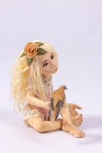 Load image into Gallery viewer, Dollhouse Miniature ~ Todd Krueger Elf Under Beautiful Tree in Dome