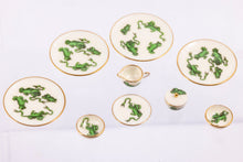 Load image into Gallery viewer, Dollhouse Miniature ~ Signed Marie Friedman Porcelain 38 Piece Asian Decorated Dinner Service - Beautiful