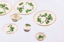 Load image into Gallery viewer, Dollhouse Miniature ~ Signed Marie Friedman Porcelain 38 Piece Asian Decorated Dinner Service - Beautiful