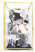 Load image into Gallery viewer, Dollhouse Miniature  ~ Terrific Hand Sculpted Woman with Piano - From Smith Estate