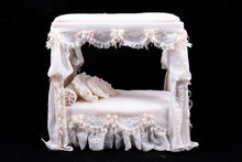 Load image into Gallery viewer, Dollhouse Miniature ~ IGMA Carol Young 1994 Six Piece Canopy Bedroom Set