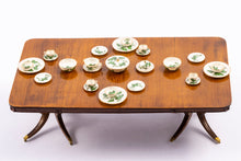 Load image into Gallery viewer, Dollhouse Miniature ~ Signed Marie Friedman Porcelain 38 Piece Asian Decorated Dinner Service - Beautiful