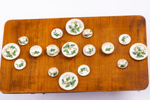 Load image into Gallery viewer, Dollhouse Miniature ~ Signed Marie Friedman Porcelain 38 Piece Asian Decorated Dinner Service - Beautiful