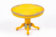 Load image into Gallery viewer, Dollhouse Miniature ~ Hand Painted Kitchen Hutch with Table & Chairs by Linda Sue