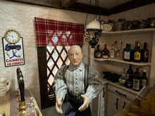 Load image into Gallery viewer, Dollhouse Miniature ~ Artisan Judy Biggs Handmade OOAK The Red Lion English Pub Fully Finished And Furnished