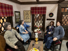 Load image into Gallery viewer, Dollhouse Miniature ~ Artisan Judy Biggs Handmade OOAK The Red Lion English Pub Fully Finished And Furnished