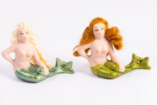 Load image into Gallery viewer, Porcelain Made Young Mermaid Doll