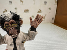 Load image into Gallery viewer, Dollhouse Miniature ~ Artisan Todd Krueger Scientist Monkey Dressed Primate (Repaired)