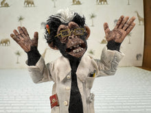 Load image into Gallery viewer, Dollhouse Miniature ~ Artisan Todd Krueger Scientist Monkey Dressed Primate (Repaired)