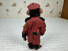 Load image into Gallery viewer, Dollhouse Miniature ~ Artisan Todd Krueger Monkey Bellhop Dressed Primate