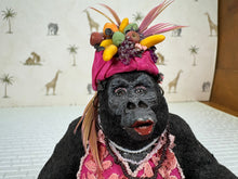 Load image into Gallery viewer, Dollhouse Miniature ~ Artisan Todd Krueger Tropical Gorilla Dressed Primate