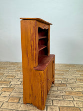 Load image into Gallery viewer, Dollhouse Miniature ~ Artisan Barbara Vajnar - Bubba's Handmade Signed Kitchen Hutch