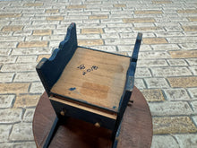 Load image into Gallery viewer, Dollhouse Miniature ~ Artisan Barbara Vajnar - Bubba's Handmade Tilt Top Table With Drawer