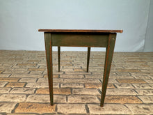 Load image into Gallery viewer, Dollhouse Miniature ~ Artisan Barbara Vajnar - Bubba's Handmade Signed Dark Green Drawer Table