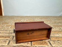 Load image into Gallery viewer, Dollhouse Miniature ~ Artisan Barbara Vajnar - Bubba's Handmade Signed Storage Chest With Handles