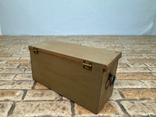 Load image into Gallery viewer, Dollhouse Miniature ~ Artisan Barbara Vajnar - Bubba's Signed Storage Chest With Handles