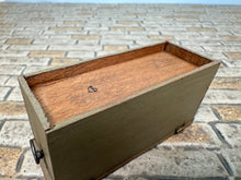 Load image into Gallery viewer, Dollhouse Miniature ~ Artisan Barbara Vajnar - Bubba's Signed Storage Chest With Handles