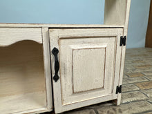 Load image into Gallery viewer, Dollhouse Miniature ~ Artisan Barbara Vajnar - Bubba's Signed White Kitchen Upper Cabinet