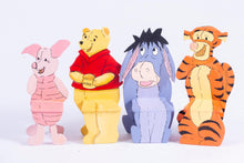 Load image into Gallery viewer, Dollhouse Miniature ~ Handmade Valerie Casson Winnie The Pooh Chairs Set